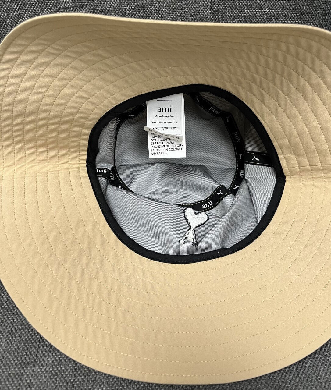 PUMA x AMI Bucket Hat / Cap Ginger Root Sz L / XL (59cm) # 023843 01 NEW