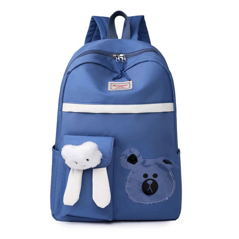 Waterproof College Backpack Trendy Women Laptop School Bags Girl Travel Book Bag