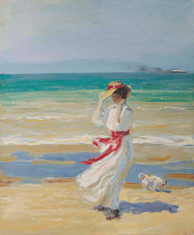 high quality oil painting handpainted on canvas " A Windy Day"