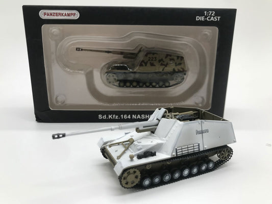 Sanrong 1/72 German Sd.Kfz.164 NASHORN anti-tank gun snow painting model