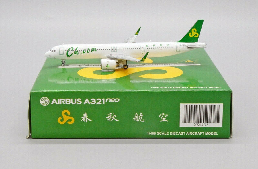 JCWings Spring Airlines Airbus A321Neo B-30EU 1/400 diecast plane model aircraft
