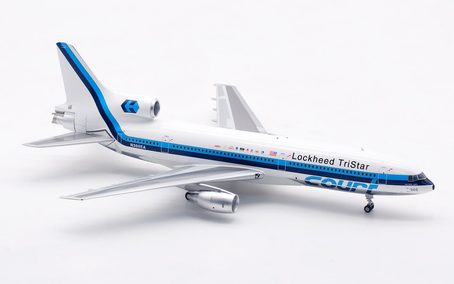 1:200 InFlight Lockheed TriStar L-1011 N305EA Airplane Diecast Aircraft Model