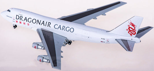 1:400 JC Wings DRAGONAIR CARGO BOEING 747-200F Airfreighter Plane Diecast Model