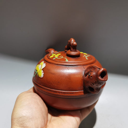 vintage chinese yixing purple clay teapot zisha ceremony fashion gift teaware