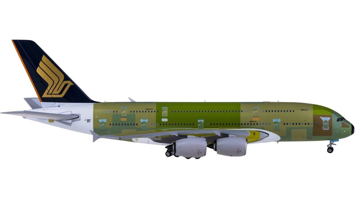 1:400 Phoenix Singapore Airlines AIRBUS A380 Passenger Airplane Diecast Model