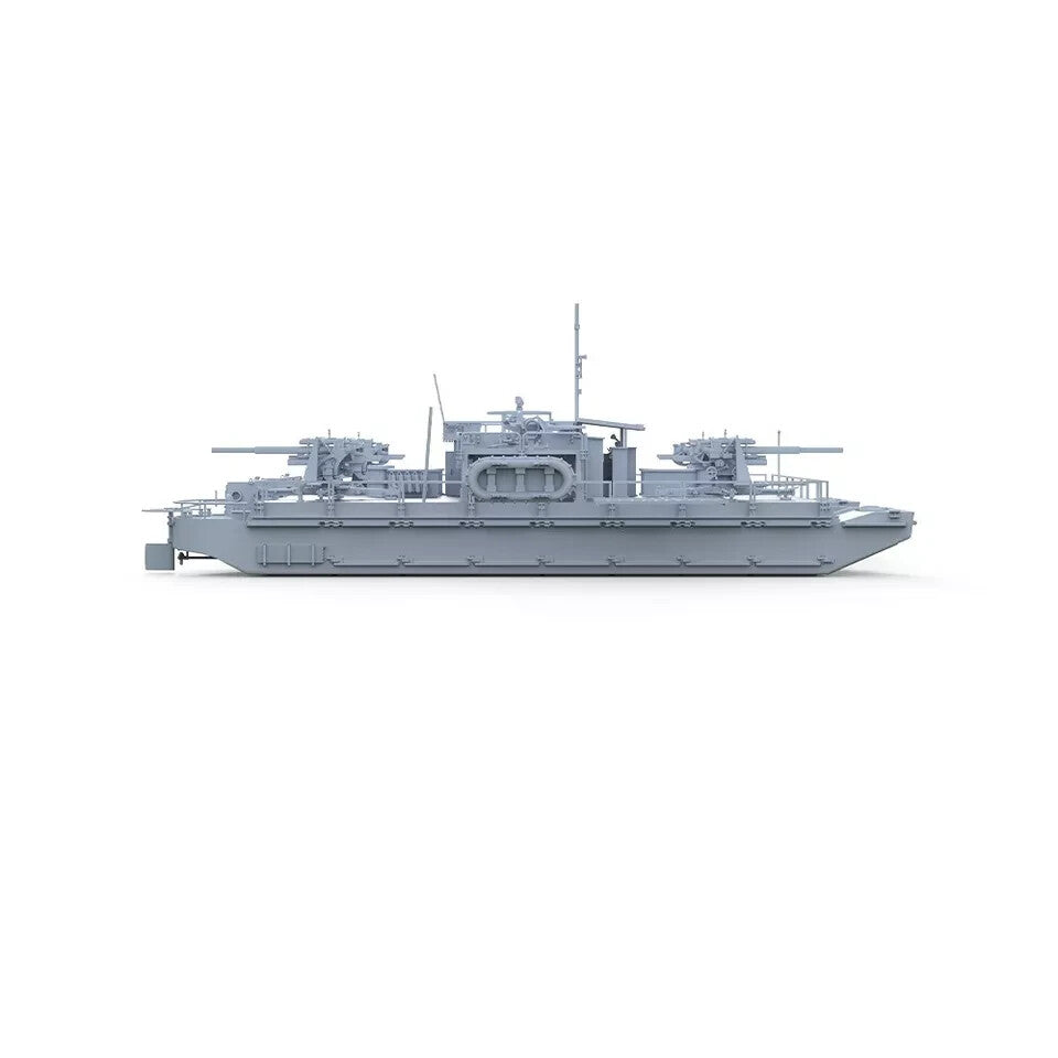 SSMODEL SSC350577S Model Kit German Navy SF40 Siebel Air Defense Ferry FULL HULL
