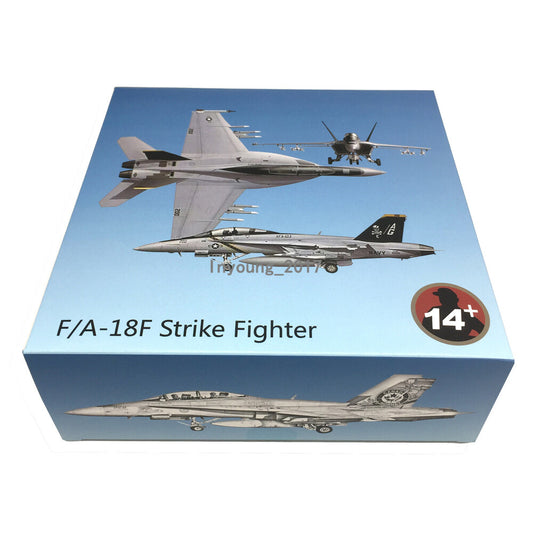 1/100 McDonnell Douglas F/A-18F Super Hornet Plane Model Diecast Airplane Model