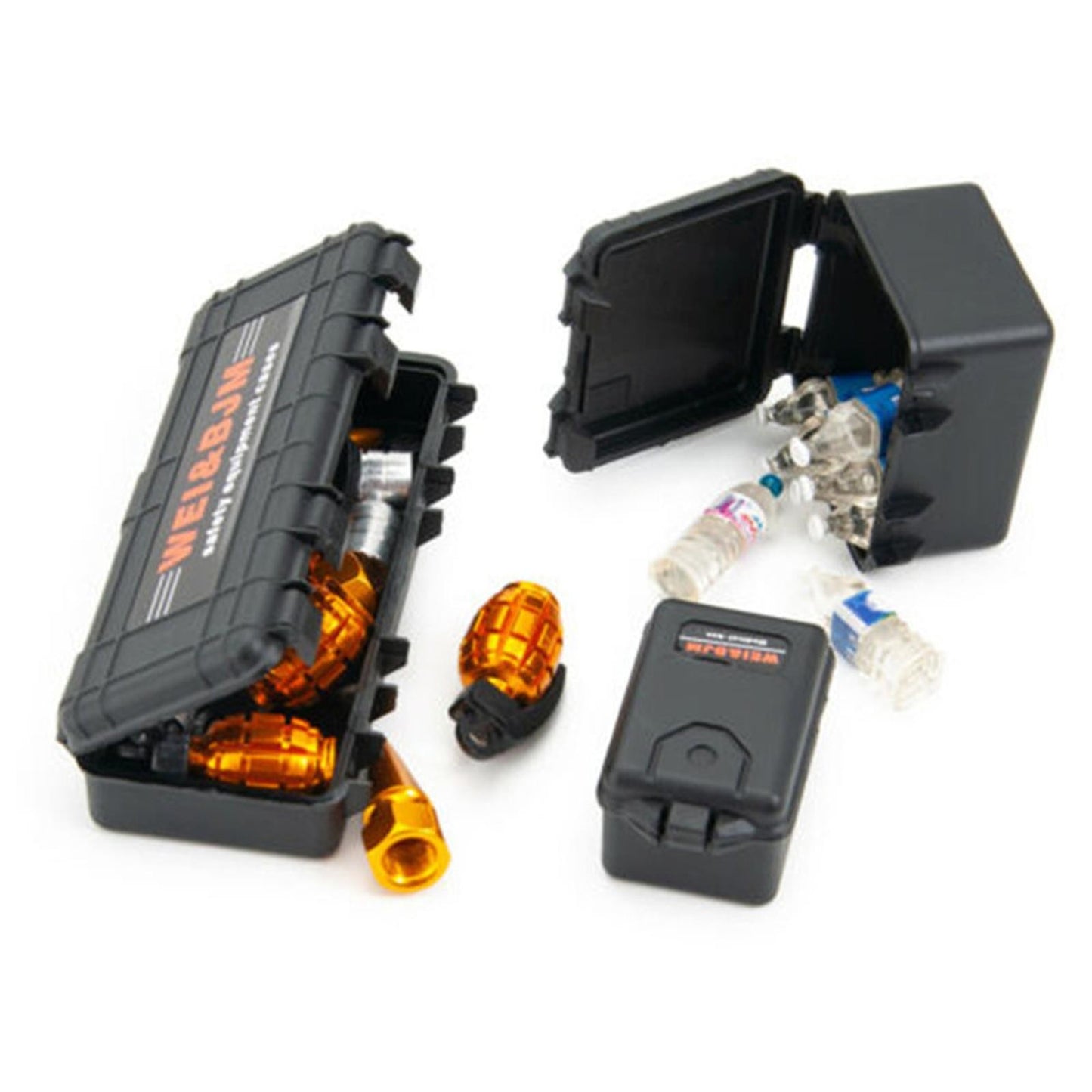 New 3PCS/SET Mini Plastic Storage Box For RC Crawler Accessories TRX-4 SCX10 D90