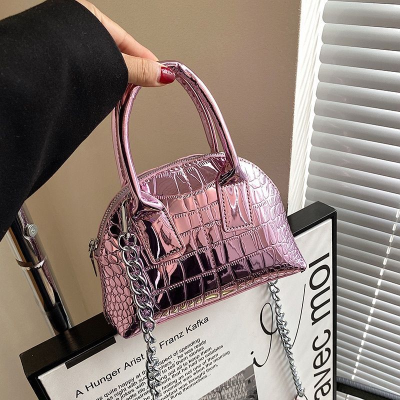 Luxury Handbag Synthetic Leather Shoulder Purse Chains Crossbody Bags 20*7*15 CM