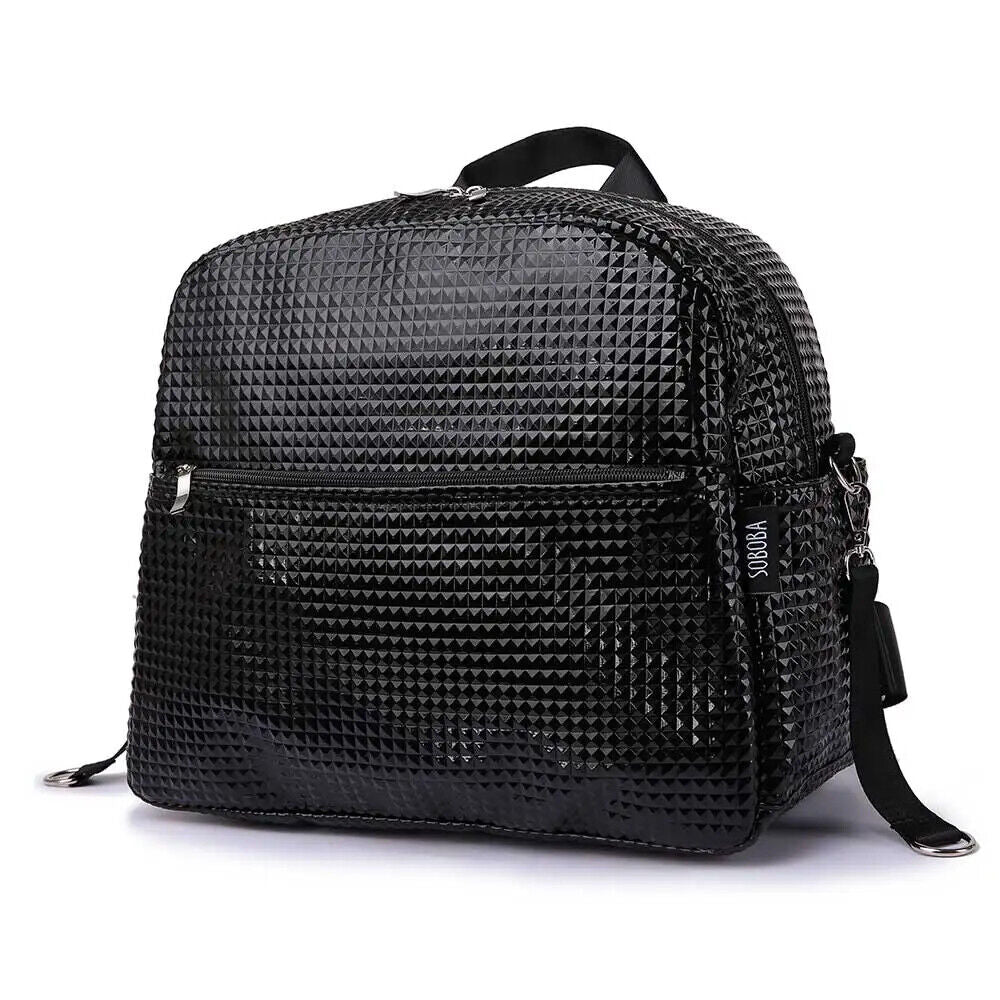 Stroller Bag Baby Travel 18L Plaid Diaper Bag Mother Maternity Bag with 2 Straps
