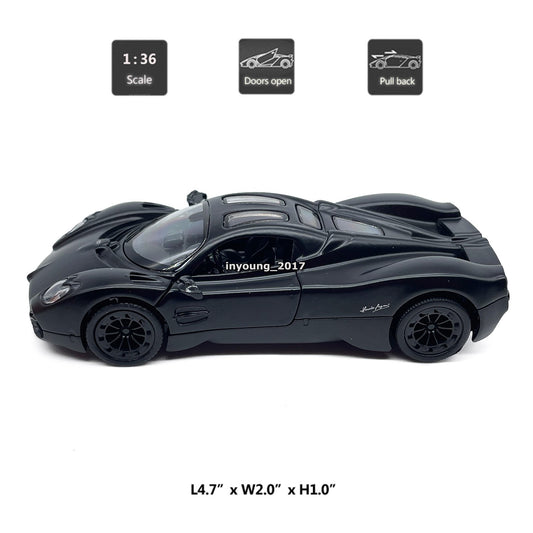 1/36 Pagani Utopia Model Car Metal Diecast Toy Vehicle Toys for Boys Kids Gifts