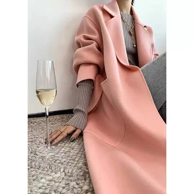 Wool Coat Female Women's Cashmere Coat Autumn Winter Cashmere Coat