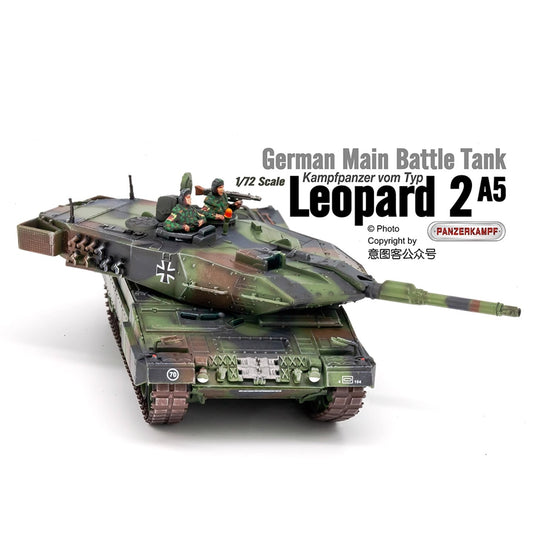 Panzerkampf 1/72 German Leopard 2A5 leopard2A5 Main Battle Tank Finished Model