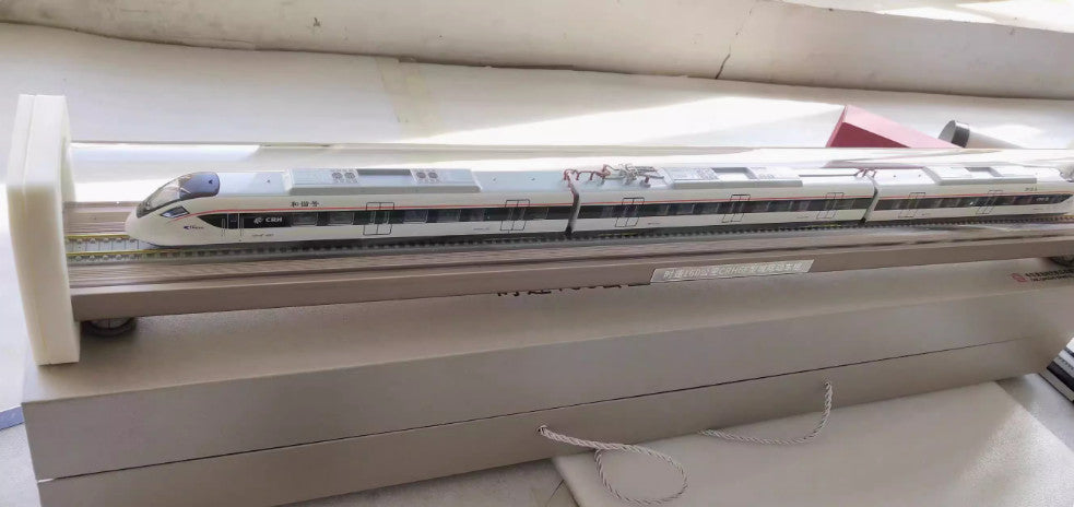1:87 100CM "HEXIE" CRH6F 160km/h Intercity EMU Train Diecast Model Collection