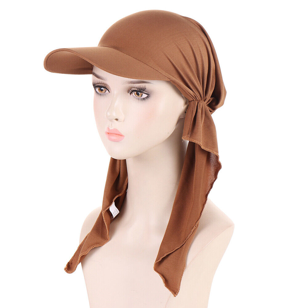 Fashion Turban Hat Scarf Cap Baseball Cap Headscarf Sun Hats Women Classic So