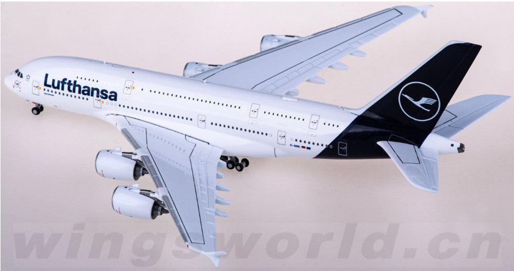 1:400 Geminijets Lufthansa Airbus A380 D-AIMK Passenger Airplane Diecast Model