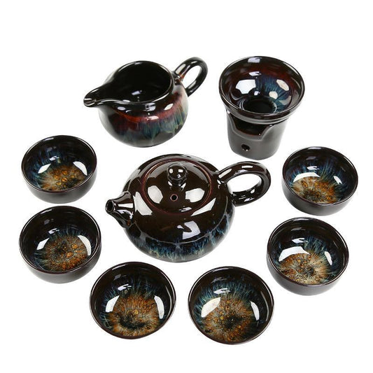Ceramic Bowl Kung Fu Tea Set Porcelain Tea Cup Puer Oolong Tea China Teapot Cup
