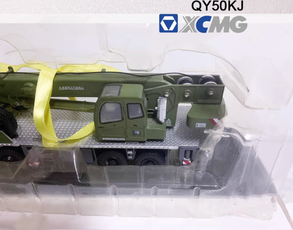 1:50 XCMG QY50KJ Crane Construction Machine Equipment Vehicle Diecast Model