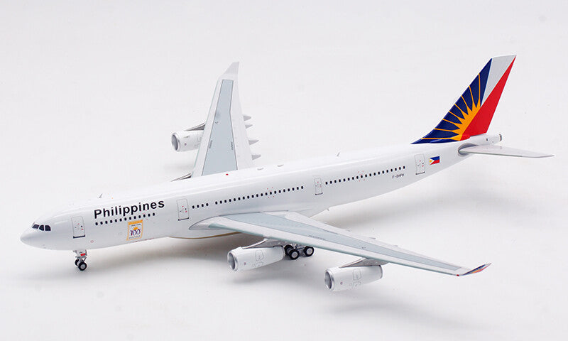 1:200 30CM InFlight Philippines AIRBUS A340-200 Aeroplane Diecast Aircraft Model
