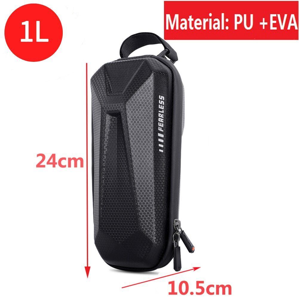 Universal Electric Scooter Handle Bag EVA Hard Shell 3-5L Bicycle 320x180x135 mm