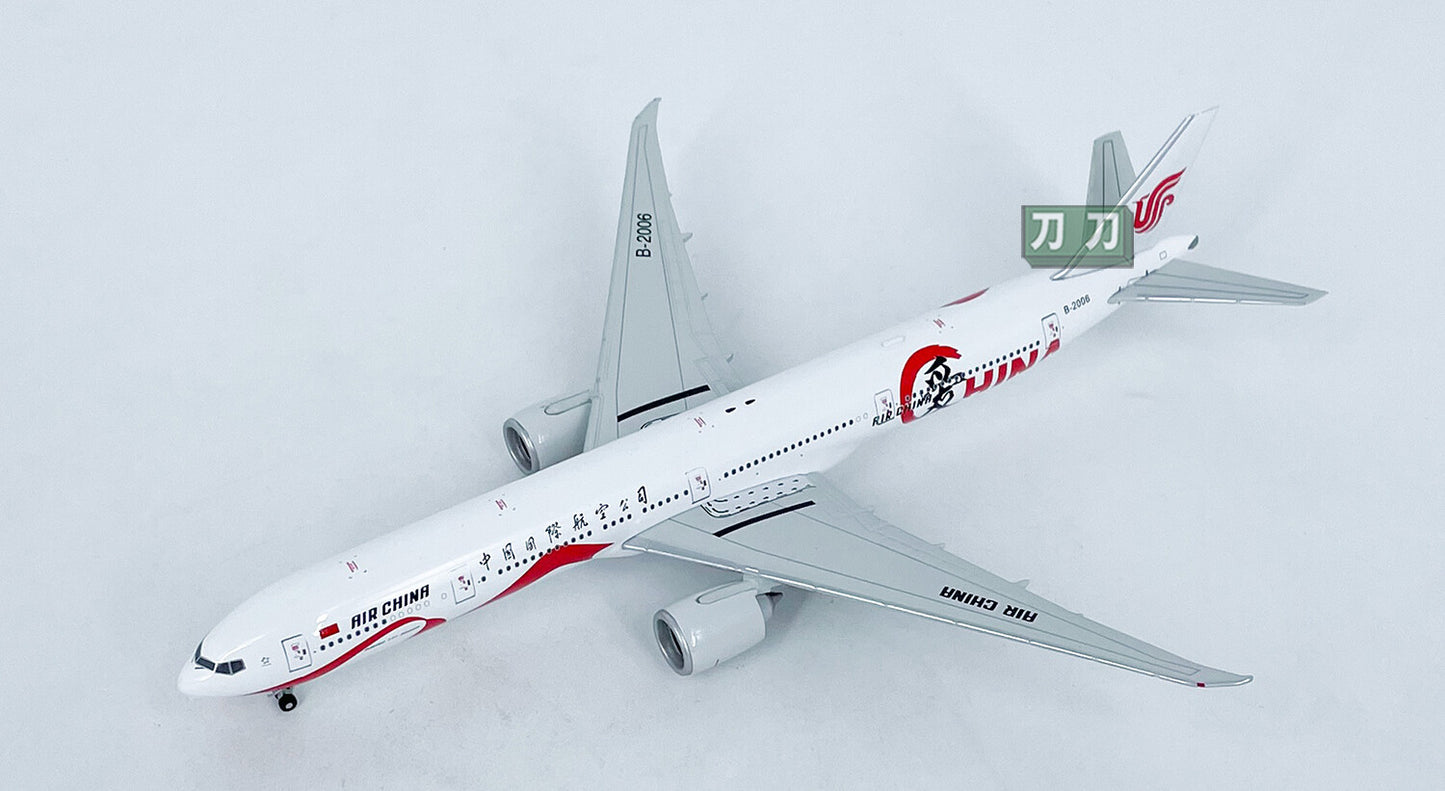 1:400 Jet Model AIR CHINA BOEING 777-300ER Passenger Airplane Diecast Model