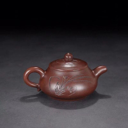 Chinese Yixing Zisha Clay Handmade Exquisite Teapot(Lanxiang 顾景舟)