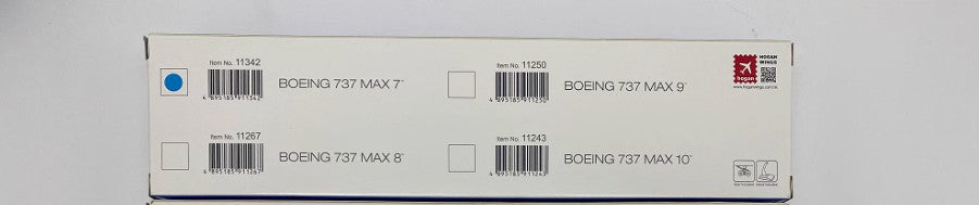1:200 Hogan Boeing 737 MAX7 Passenger Airplane Plane ABS Plastic Aircraft Model