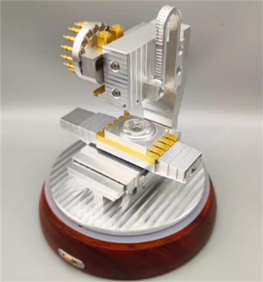 Mini Milling Machine Model Simulation Mechanical Milling Machine Crafts Model