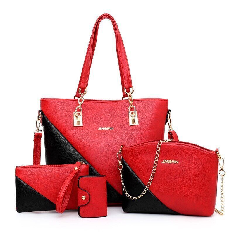 Bag Women Handbag Set 4 Pcs/Set Handbag Women Shoulder Bag