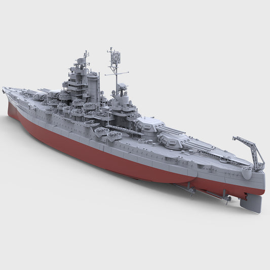 1/600 Model USS New Mexico Class Mississippi (BB-41) 1945 Battleship Full Hull