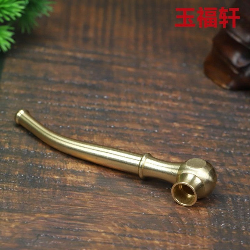 Brass Filter Tobacco Pipe | 3 Removable Bowls Mini Portable Smoking Pipe