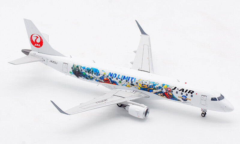 1:200 JC Wings JAL AIR EMBRAER E-190 Passenger Airplane Diecast Aircraft Model
