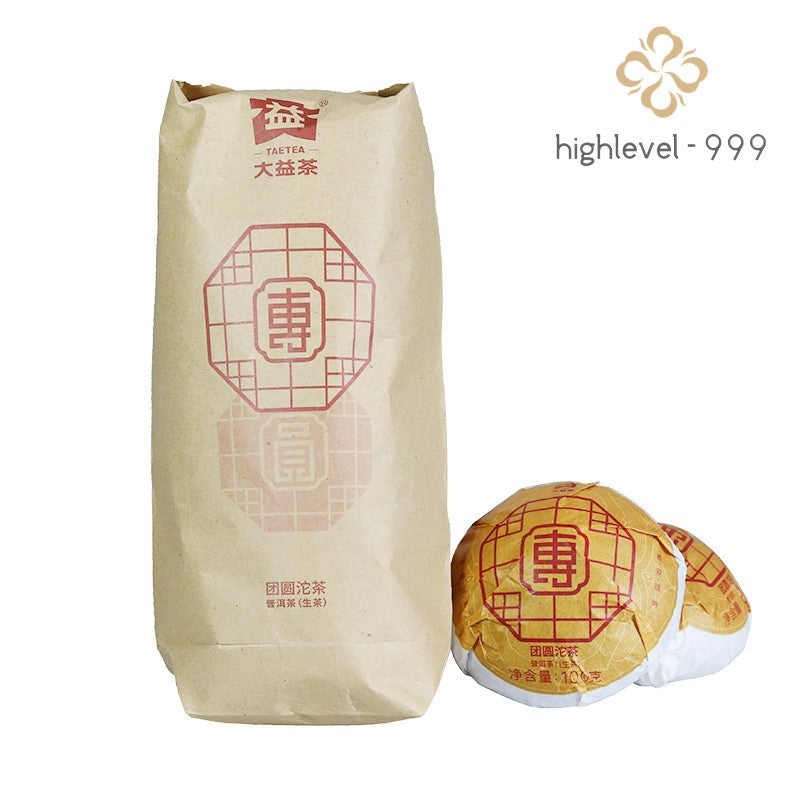 500g 2019 TAETEA Reunion Tuocha MengHai Dayi Tuo Puer Pu'er Puerh Tea Raw 1901