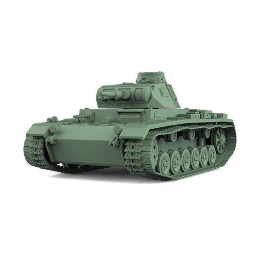 SSMODEL SS200711 1/200 Military Model Kit Pz.Kpfw.III Ausf.E