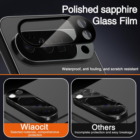4 Pack Tempered Glass Camera Lens Protector for Google Pixel 10 Pro, 9H Hardness