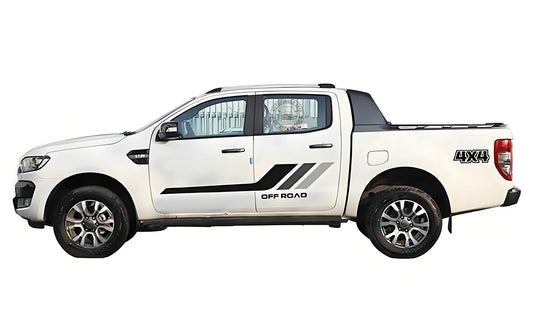 Graphic Racing Stripe Side Door Sticker For All Models 4x4 Off Road Decal Vinyl