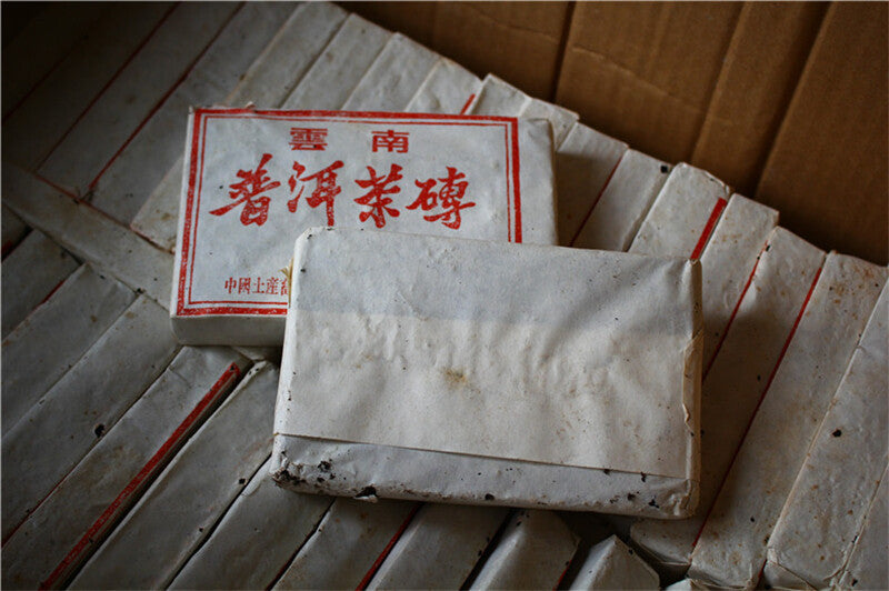 2003yr Chinese Aged Pu'er Brick Tea Famous China Tea Brand 7581 Jujube tea brick
