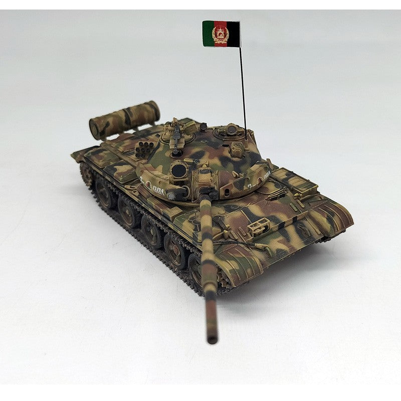 1/72 Afghan T62BDD 1984 main Battle tank camouflage finished model