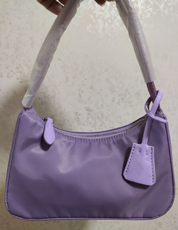 Nylon Shoulder Bag Underarm Purse Handbag Pouch Polyester Satchels Shape Bag 1PC