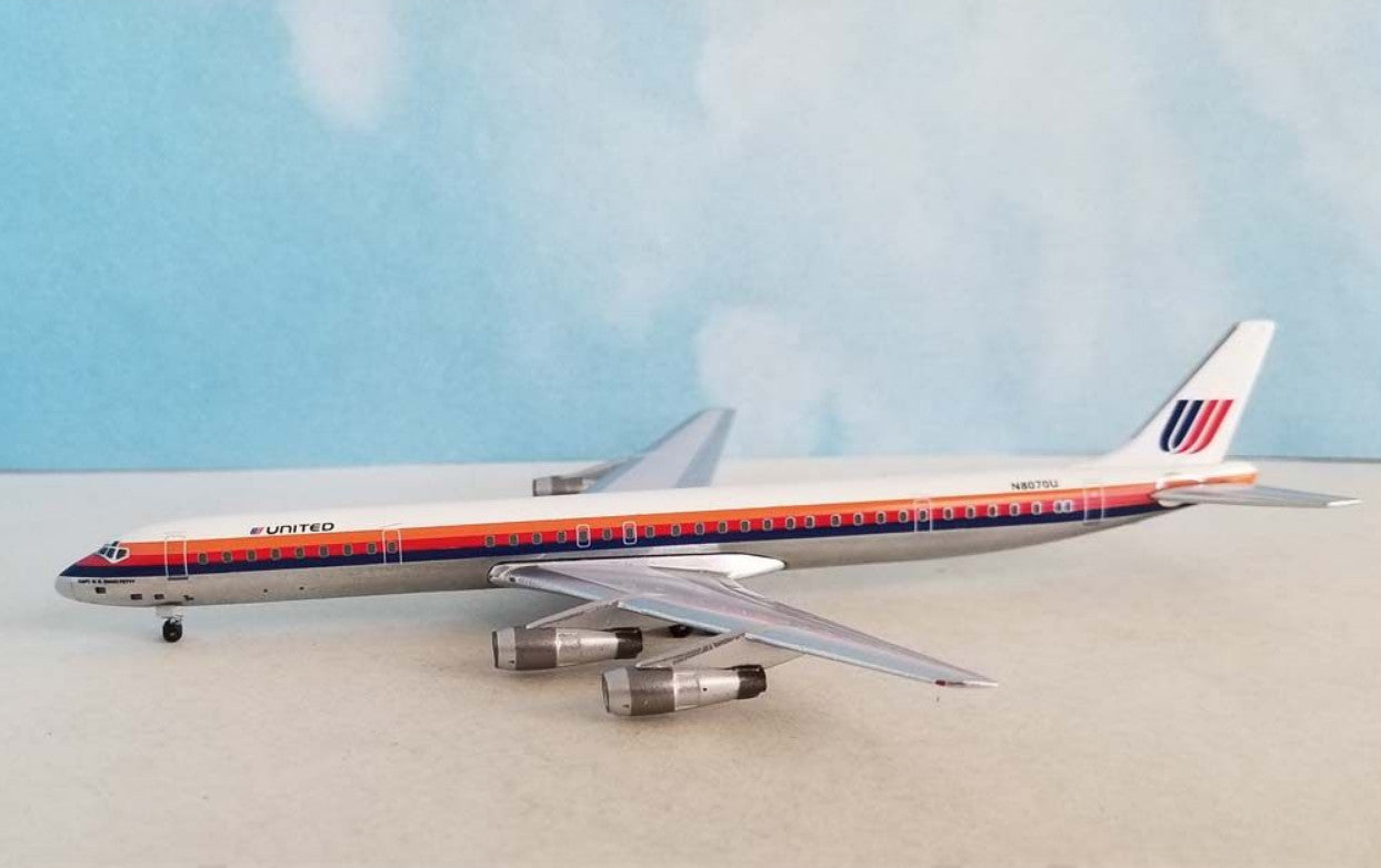 1:400 AeroClassics UNITED Douglas DC-8-61 Airplane Plane Diecast Aircraft Model
