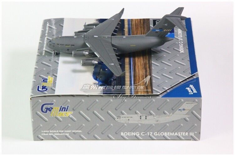 1:400 GeminiJets NATO BOEING C-17A Globemaster III Plane Diecast Aircraft Model