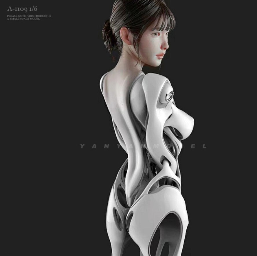 1/6 resin figures model Pure Machine Girl Unassembled Unpainted