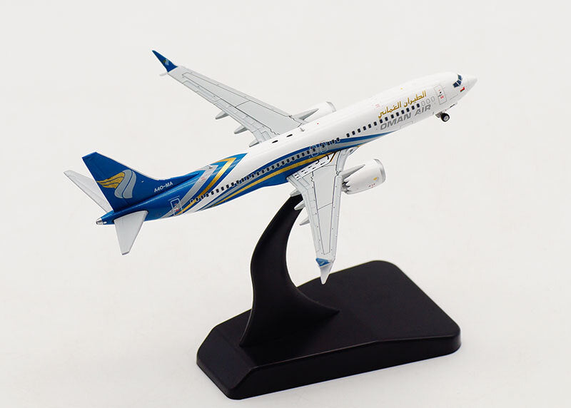 JC Wings OMAN AIR for BOEING 737-8MAX A4O-MA 1/400 diecast plane model aircraft