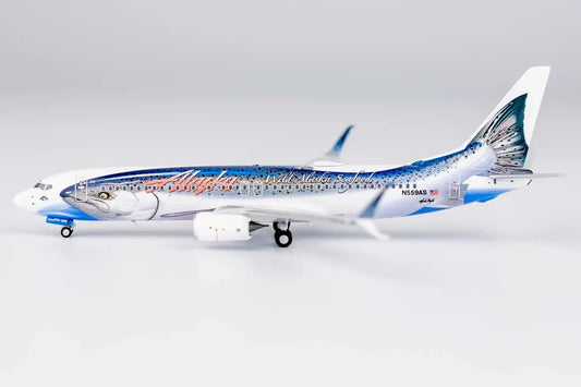 1:400 NG Model Alaska BOEING 737-800 Passenger Airplane Diecast Aircraft Model