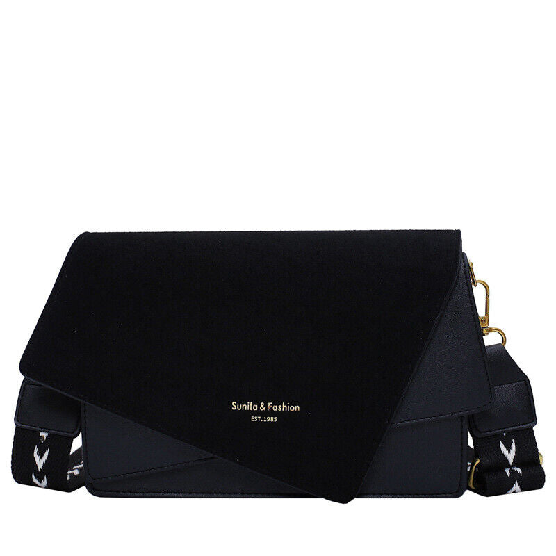 Handheld Frosted Bag Women Shoulder Slung Fashion Small Square Bag