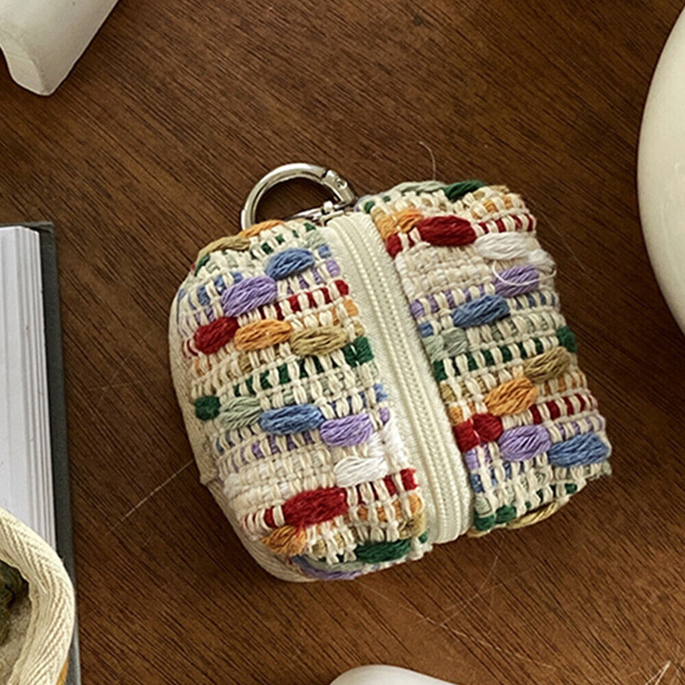 Headphone Bag Key Storage Bag Make Up Bag Data Cable Pouch Wallet With Buckle