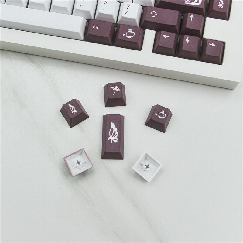 DIY Tea Witch Theme Keycaps 129 Set Key For MX 104 108 87 64 68 980