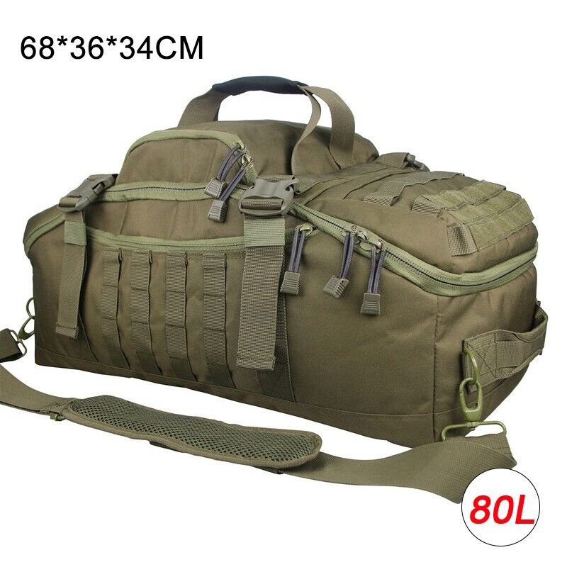 Tactical Duffle Bag Men Gym Military Molle Shoulder Bags Storage Sports Backpack