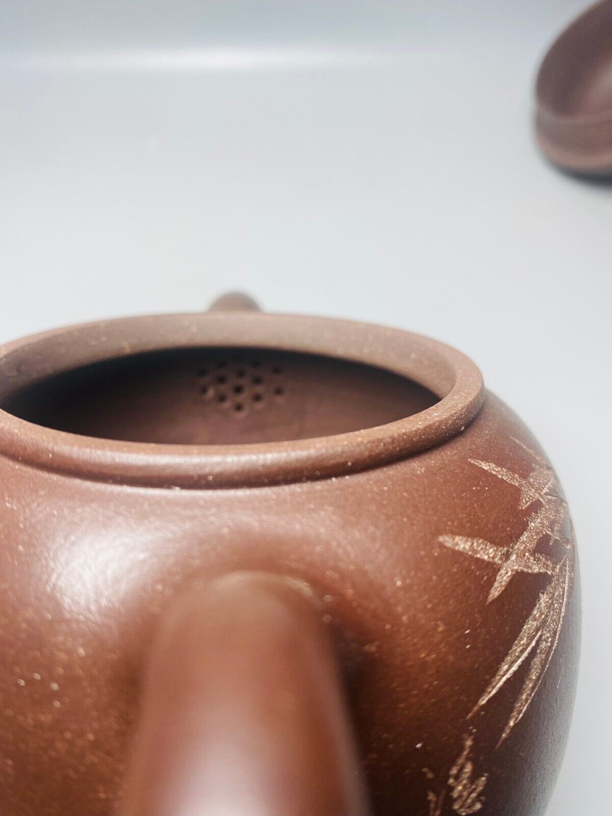 Chinese Yixing Zisha Clay Handmade Exquisite Teapot(匏尊 底款: 顾景舟)
