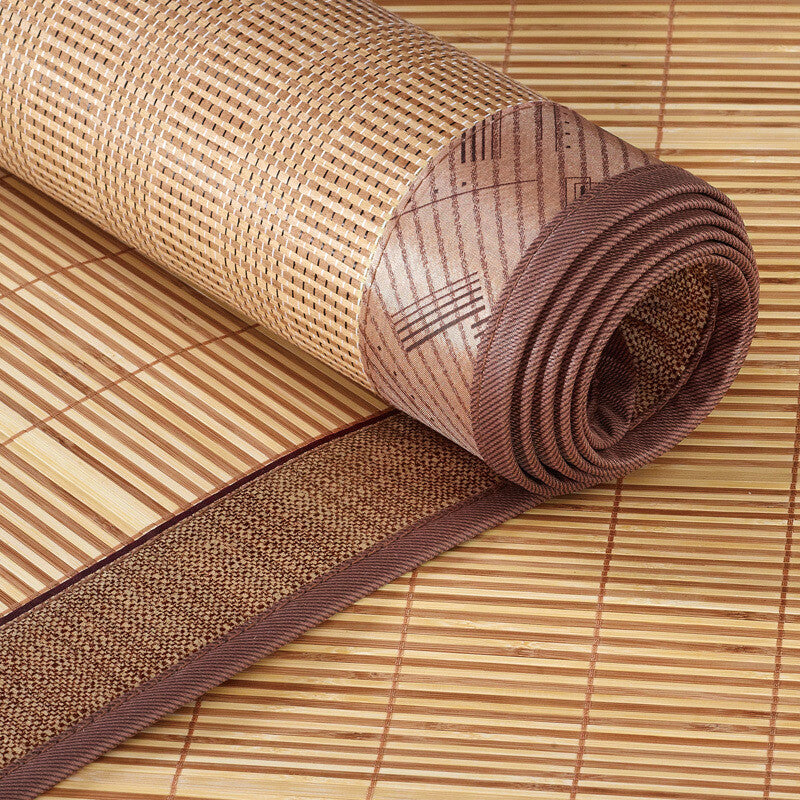 Pure Nature Bamboo Bed Mat Folding Summer Cool Sleeping Mat For Bed Retro Mat